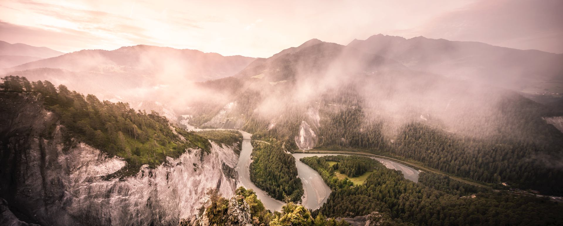 Rhine gorge - the Swiss Grand Canyon