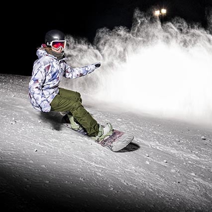 Nachtskifahren, Nachtaktivitäten, Flims, Laax, SKifahren, Skigebiet, Schweiz