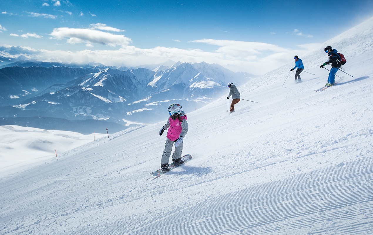 Skifahren lernen