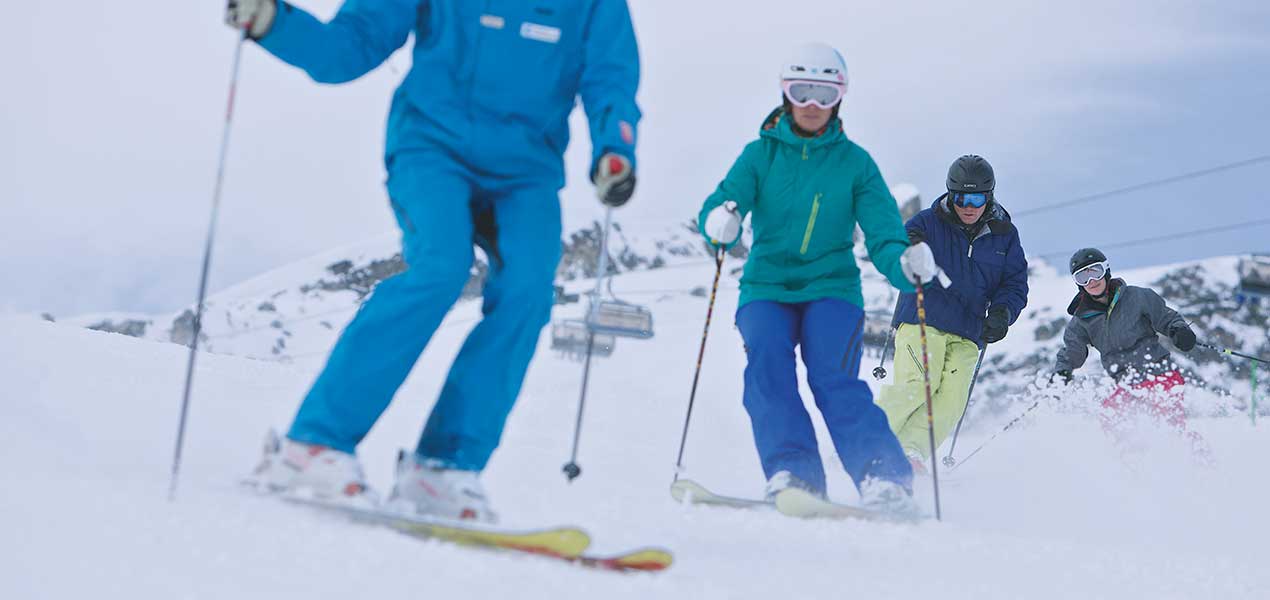 Professioneller Privatkurs für Ski und Snowboard in Laax.